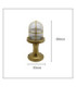 Wellington Solid Brass Pedestal Post Lantern Antique Brass Finish IP54