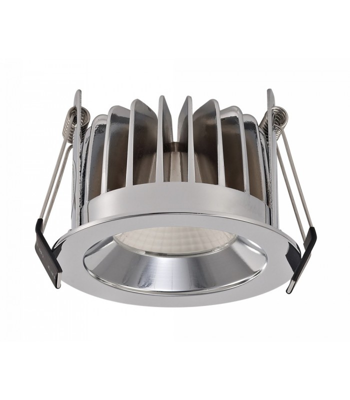 LED Recessed Downlight, Chrome, 24 deg. Beam Angle, 780lm, 2700K, IP44, DRIVER NOT INCLUDED - 2