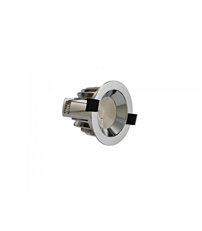 LED Recessed Downlight, Chrome, 36 deg. Beam Angle, 950lm, 5000K, IP44, DRIVER NOT INCLUDED - 5