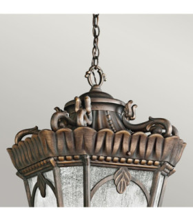 Tournai 4 Light Outdoor Ceiling Chain Lantern Londonderry E27-2