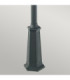 Chelsea Outdoor Twin Head Lamp Post Copper & Black IP44 E27-4