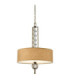 Celestial 3 Light Ceiling Pendant Bronze Beige E27-1