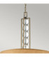 Celestial 3 Light Ceiling Pendant Bronze Beige E27-2