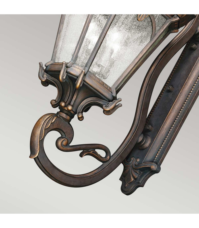 Tournai 4 Light Outdoor Wall Lantern Londonderry IP44 E27-6