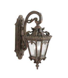 Tournai 3 Light Outdoor Large Wall Lantern Light Londonderry IP44 E14-1