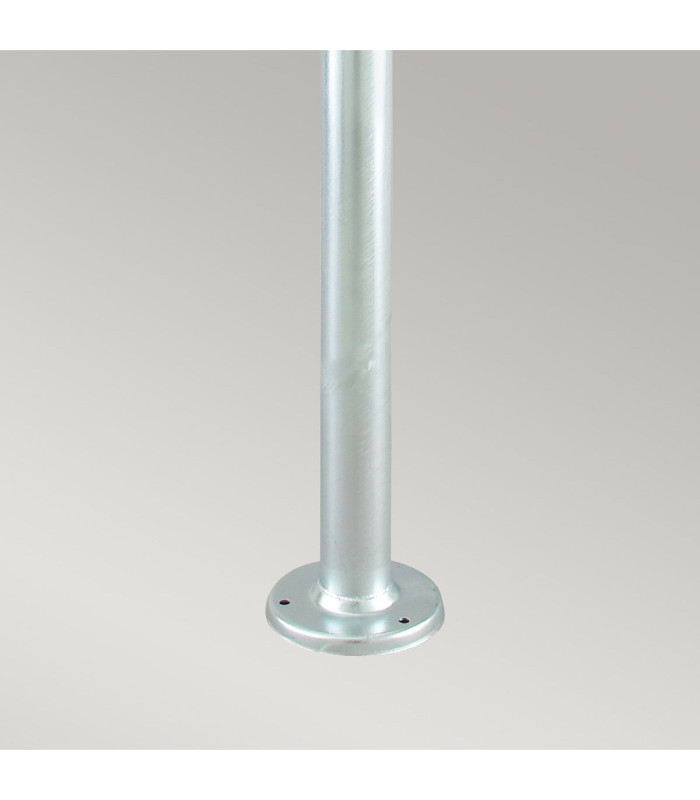 Oslo Outdoor 2 Light Lamp Post Galvanized  IP55 E27-4