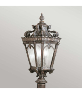 Tournai 3 Light Large Outdoor Post Lantern Londonderry IP44 E14-2