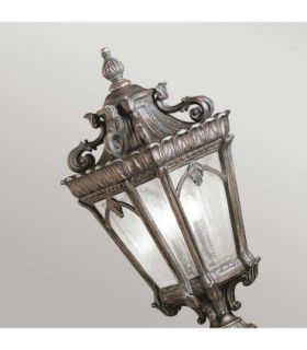 Tournai 3 Light Large Outdoor Pedestal Light Londonderry IP44 E14-2