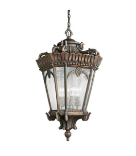 Tournai 1 Light Medium Outdoor Ceiling Chain Lantern Londonderry E27-1