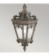 Tournai 1 Light Medium Outdoor Ceiling Chain Lantern Londonderry E27-4