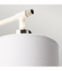 Balance 1 Light Indoor Dome Wall Light Polished White Nickel E27-3
