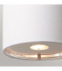 Balance 1 Light Indoor Dome Wall Light Polished White Nickel E27-4