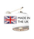 Balance 1 Light Indoor Dome Wall Light Polished White Nickel E27-5