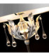 Amarilli 1 Light Table Lamp Silver Black E27-2