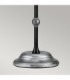 Amarilli 1 Light Table Lamp Silver Black E27-5