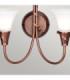 Emily 2 Light Indoor Wall Light Copper E14-3