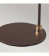 Balance 1 Light Table Lamp Brown Polished Brass E27-5