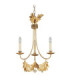 Sweet Olive 3 Light Multi Arm Ceiling Pendant Chandelier Gold E14-1