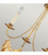 Sweet Olive 3 Light Multi Arm Ceiling Pendant Chandelier Gold E14-4