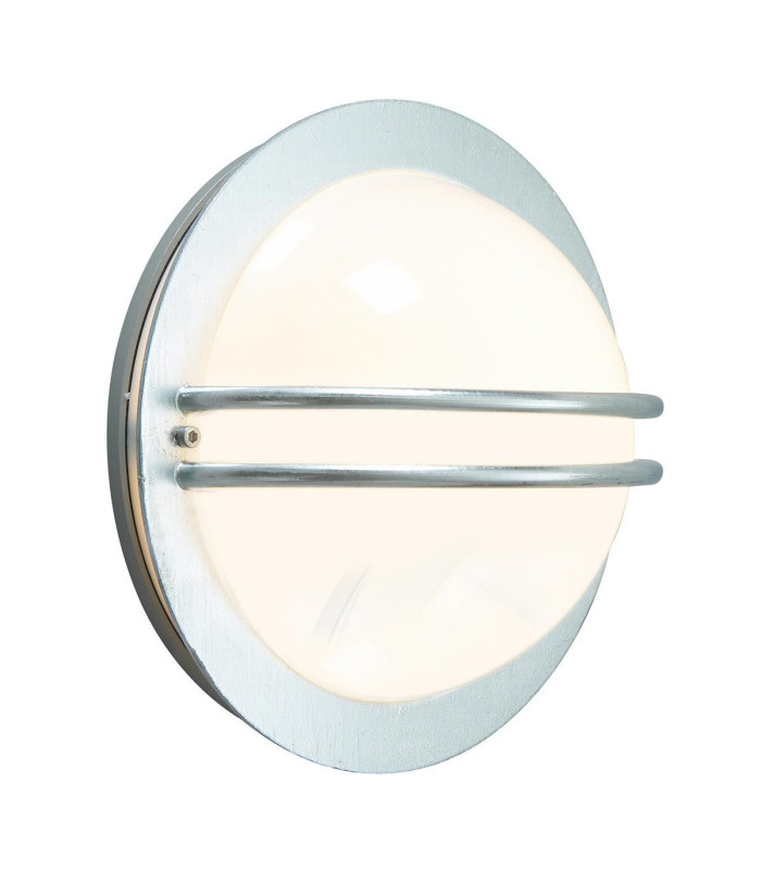 Bremen 1 Light Outdoor Wall Light Galvanised IP54 E27-1