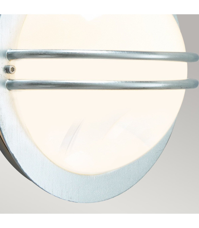 Bremen 1 Light Outdoor Wall Light Galvanised IP54 E27-5