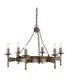 Cromwell 6 Light Chandelier Old Bronze Finish E14-1