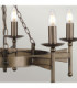 Cromwell 6 Light Chandelier Old Bronze Finish E14-2