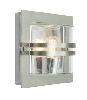 Bern 1 Light Outdoor Wall Light Stainless Steel IP65 E27-1