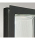 Basel 1 Light Outdoor Flush Wall Light Black IP54 E27-2