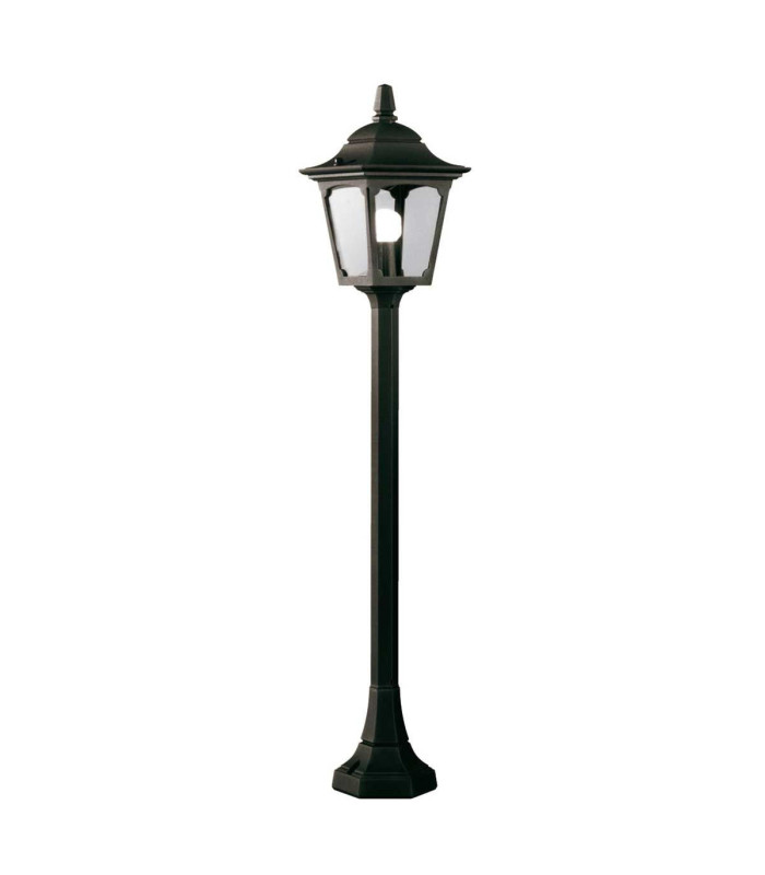 Chapel Mini 1 Light Outdoor Post Lantern Black IP44 E27-1