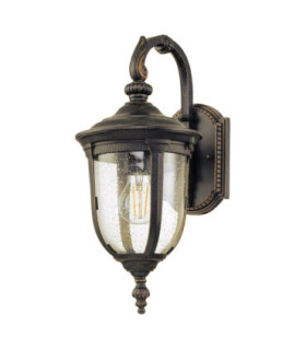 Cleveland Outdoor Wall Lantern Weathered Bronze IP44-1