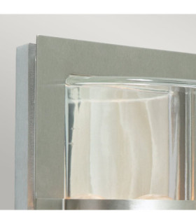 Basel 1 Light Outdoor Flush Wall Light Stainless Steel IP54 E27-2
