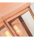 Chelsea 1 Light Outdoor Wall Half Lantern Light Copper IP44 E27-4