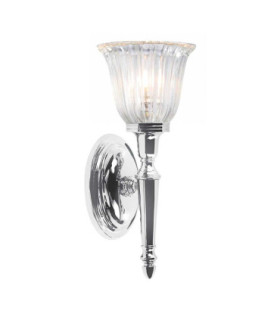 Dryden 1 Light Bathroom Wall Light Polished Chrome IP44 G9-1