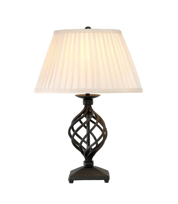 Belfry 1 Light Table Lamp Black E27-1