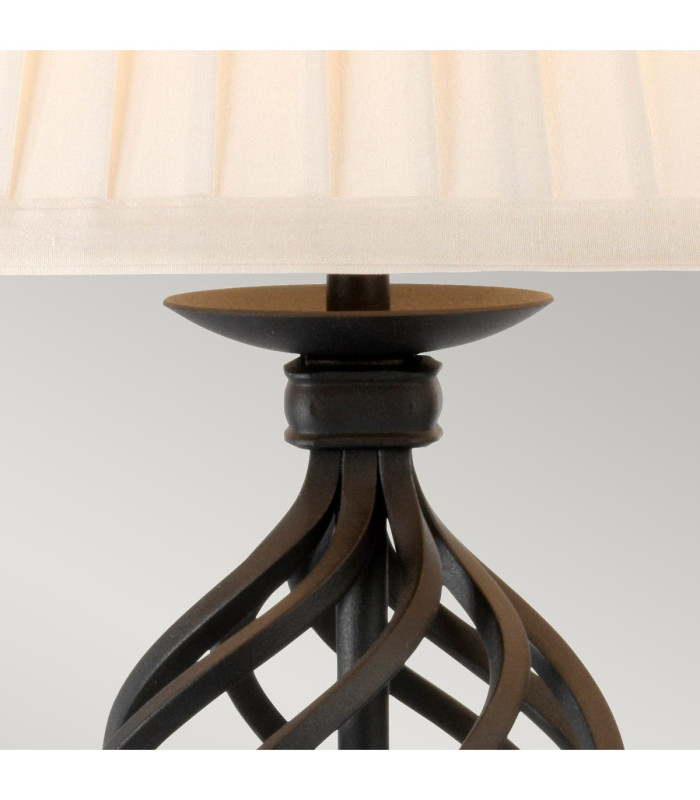 Belfry 1 Light Table Lamp Black E27-2
