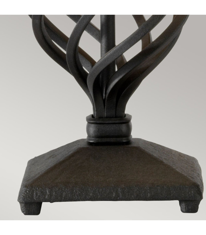 Belfry 1 Light Table Lamp Black E27-3