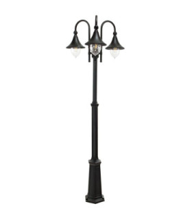 Firenze Outdoor Triple Lamp Post E27-1