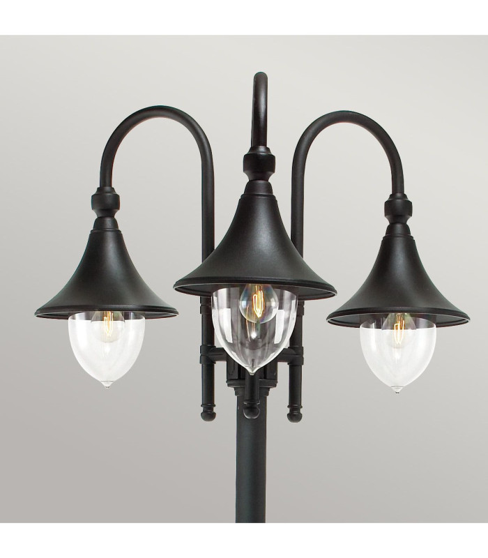 Firenze Outdoor Triple Lamp Post E27-4