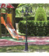 Firenze Outdoor Triple Lamp Post E27-5