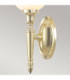 Dryden 1 Light Bathroom Wall Light Polished Brass IP44 G9-5