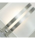 Bern 1 Light Outdoor Frosted Wall Light Stainless Steel IP65 E27-3