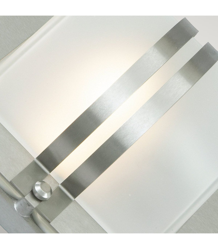 Bern 1 Light Outdoor Frosted Wall Light Stainless Steel IP65 E27-3
