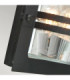 Bern 1 Light Outdoor Flush Wall Light Black IP65 E27-4