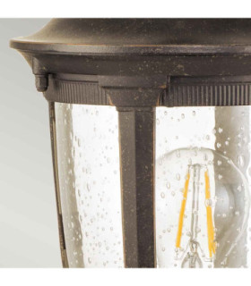 Cleveland Outdoor Pedestal Light Weathered Bronze IP44-2