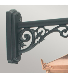 Chelsea 1 Light Outdoor Wall Lantern Light Copper IP44 E27-2