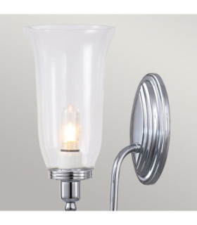 Blake 1 Light Bathroom Wall Light Polished Chrome IP44 G9-2