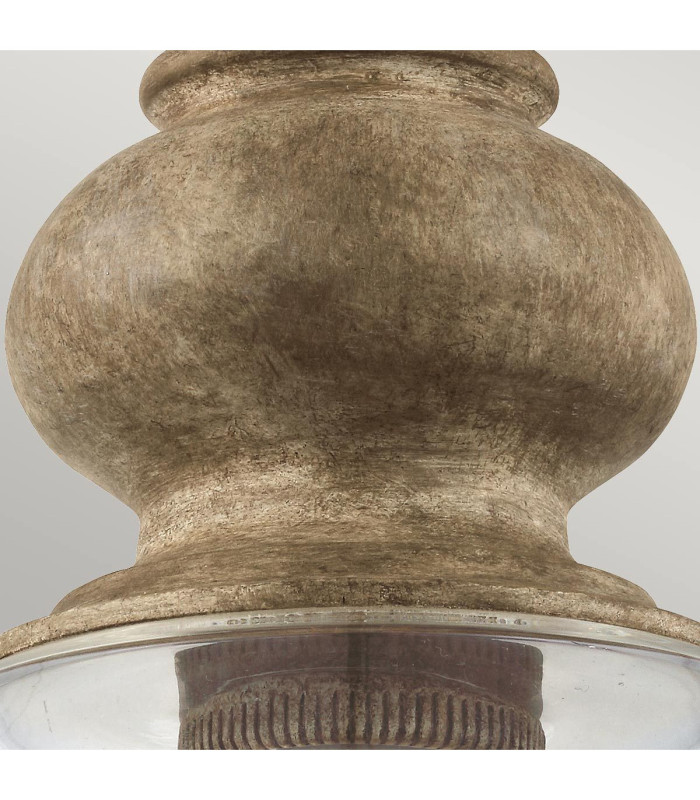 Matrimonio 1 Light Dome Pendant Driftwood-2