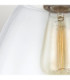 Matrimonio 1 Light Dome Pendant Driftwood-3
