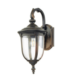 Cleveland Outdoor Wall Lantern Weathered Bronze IP44-1